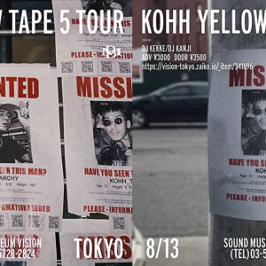 KOHH YELLOW TAPE 5 TOUR